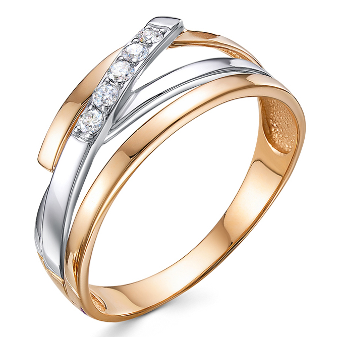 Кольцо, золото, бриллиант, БР112221